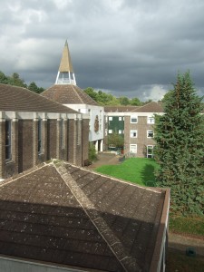 Sherwood Hall vor dem Sturm