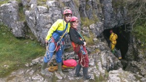 Sherry et moi vor Calf Holes